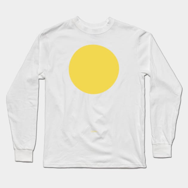 Circular - Crayola Crayellow Long Sleeve T-Shirt by Eugene and Jonnie Tee's